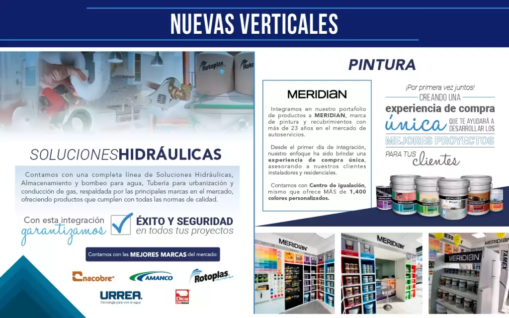 Verticales nuevas TAMEX